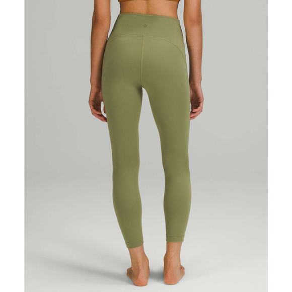 Lululemon InStill High-Rise Tight 25" Size 2 EUC Bronze Green - Picture 1 of 8